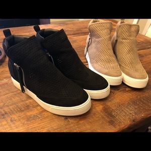 Lot of 2 Steve Madden fashion sneakers size 8.5.